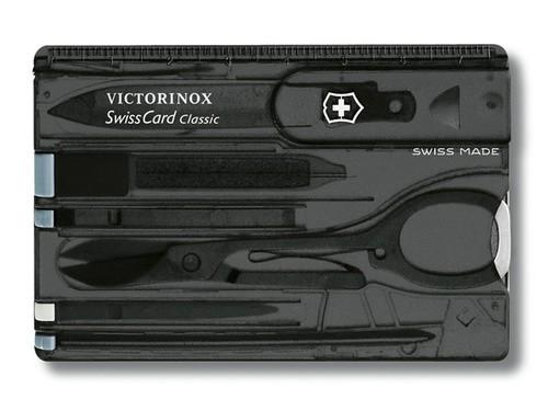 Victorinox SwissCard Classic Black Translucent 